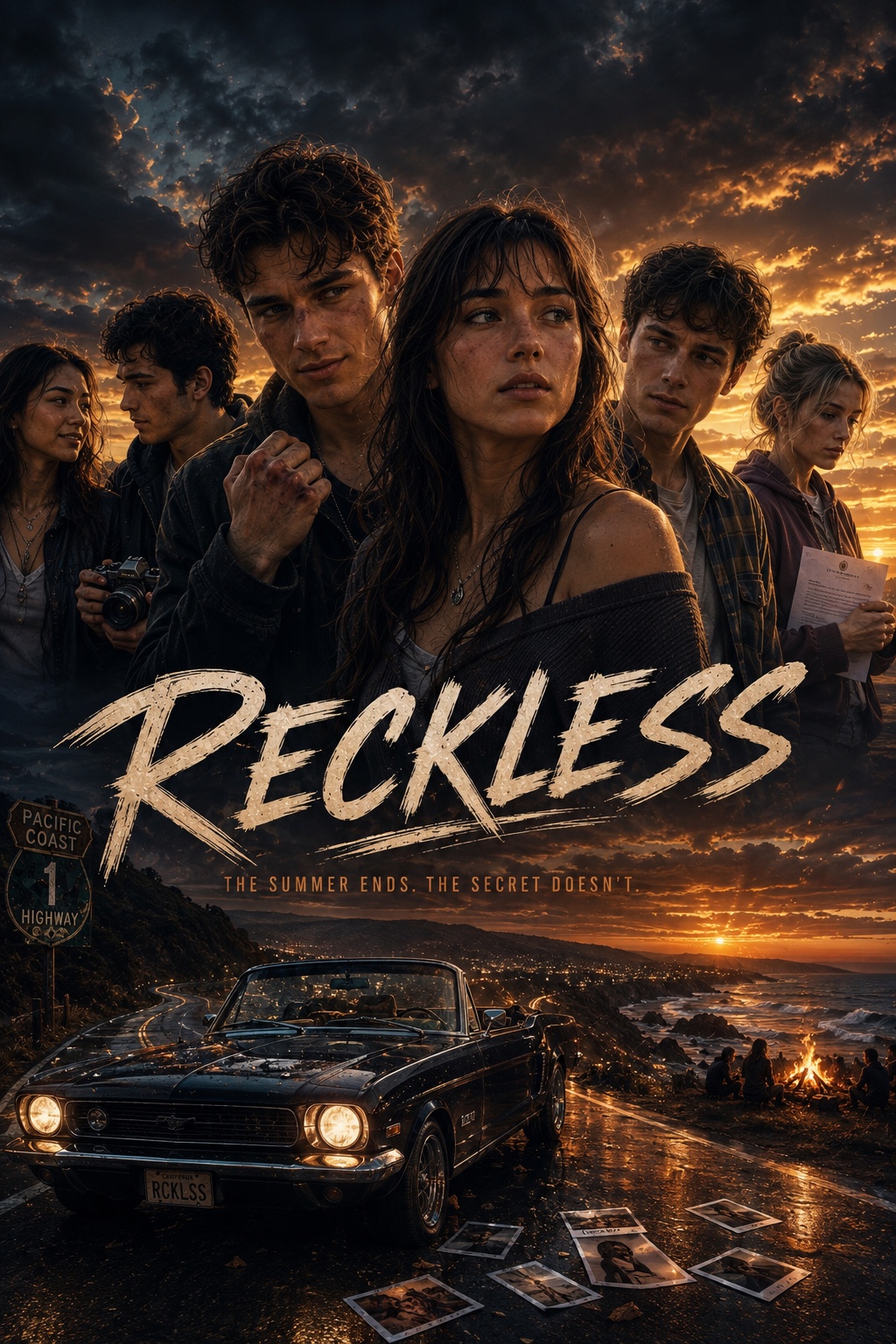 Reckless original development concept poster