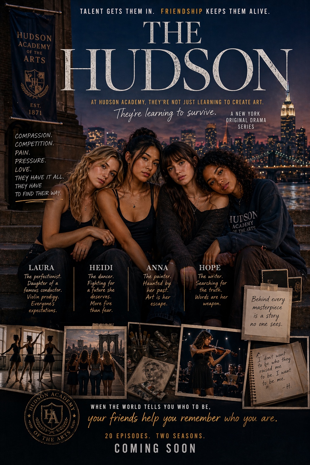 The Hudson original development concept poster